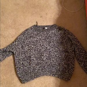 Kind of a crop too sweater.